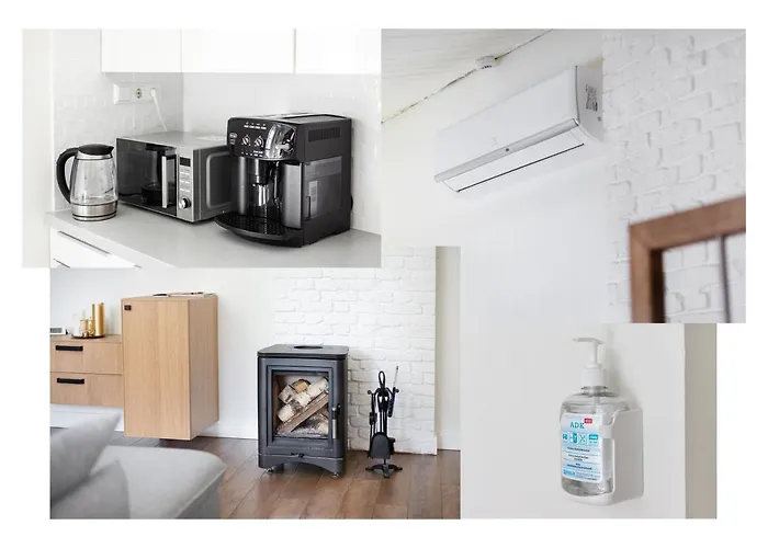 3 Bedroom 24h Self Check In, Free Parking, Ac, Fireplace Apartment *